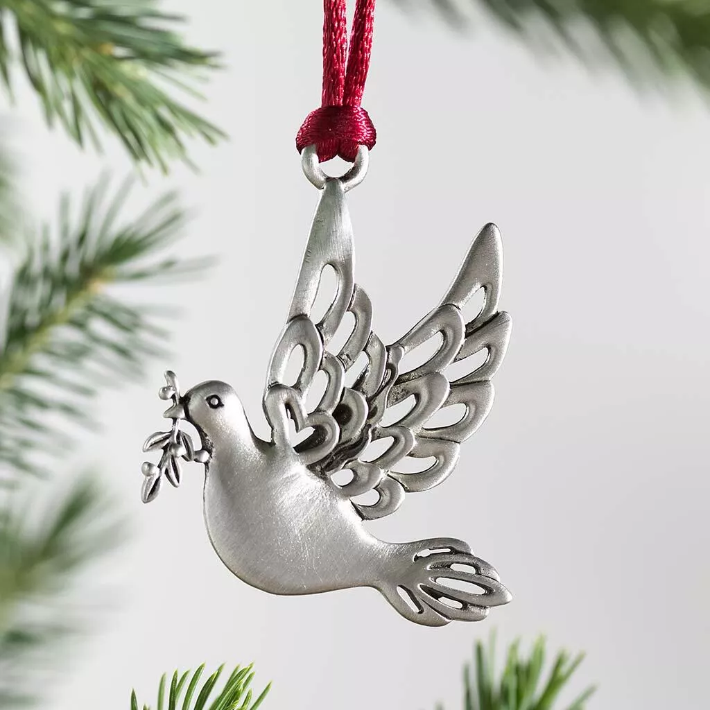 (CHRISTMAS PRE SALE - 50% OFF) Solid Pewter Christmas Tree Ornament-Buy 4 Get Extra 20% OFF