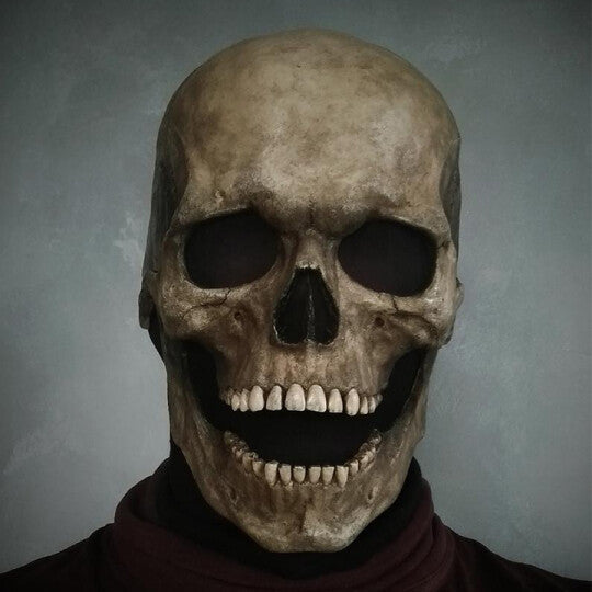 Full Head Skull maskhelmet with Movable Jaw