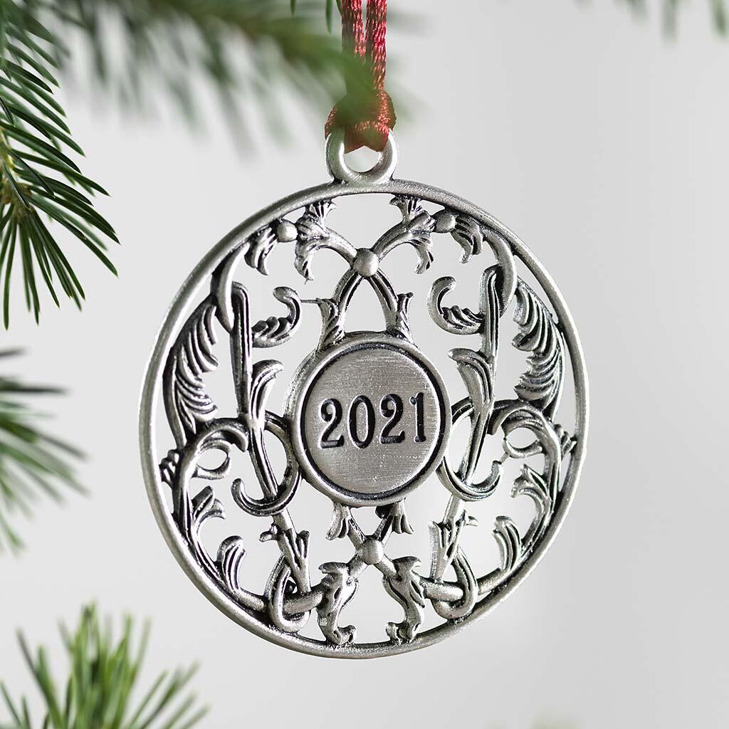 (CHRISTMAS PRE SALE - 50% OFF) Solid Pewter Christmas Tree Ornament-Buy 4 Get Extra 20% OFF