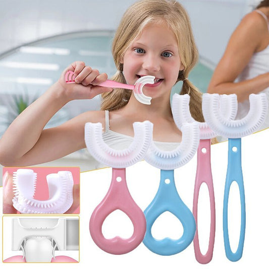 LAST DAY 70% OFF - U - SHAPED CHILDREN'S TOOTHBRUSH