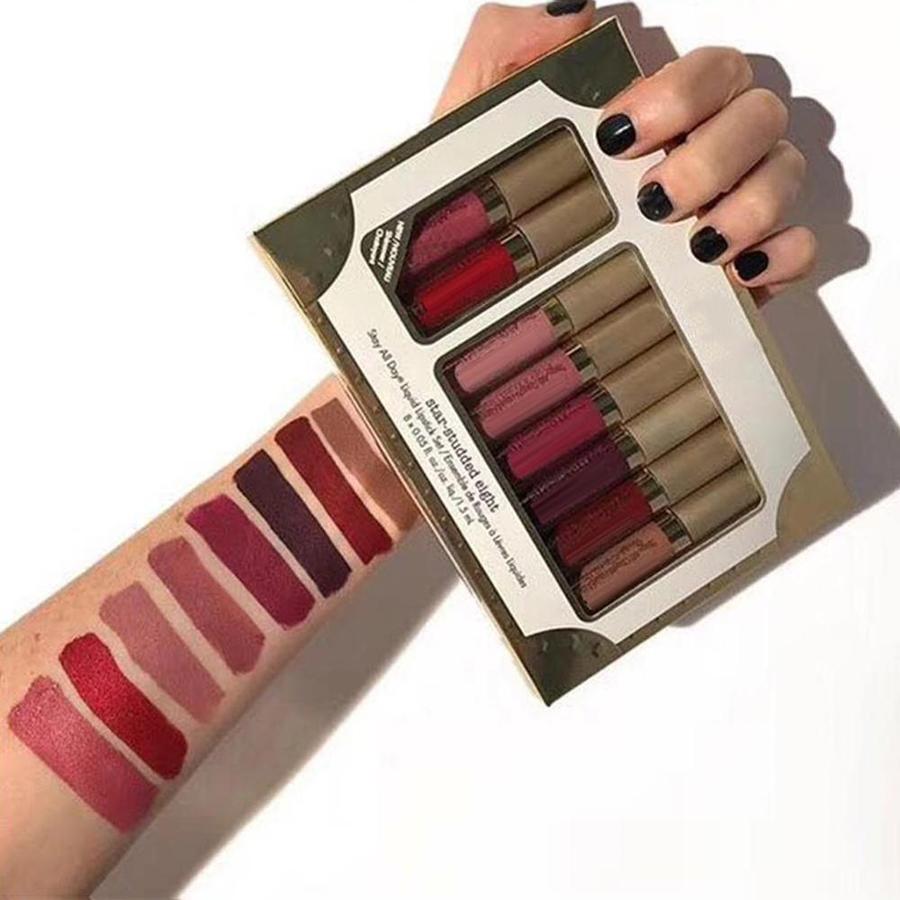 ENSEMBLE DE 8 ROUGES À LÈVRES LIQUIDES MATTE EVERLASTING