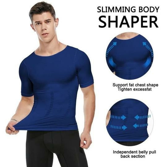 SLIMMING BODY SHAPER T-SHIRT