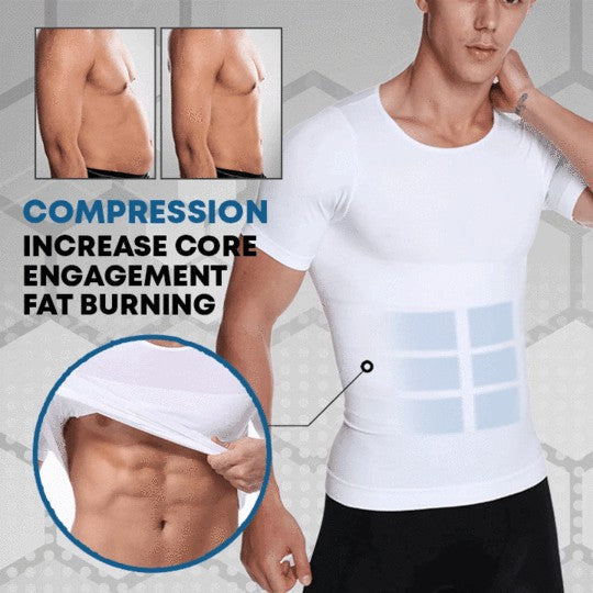 SLIMMING BODY SHAPER T-SHIRT