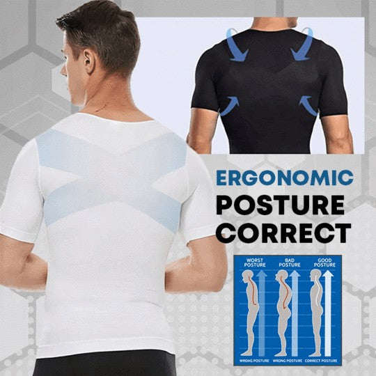 SLIMMING BODY SHAPER T-SHIRT