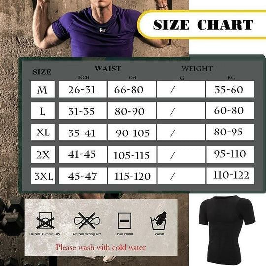 SLIMMING BODY SHAPER T-SHIRT