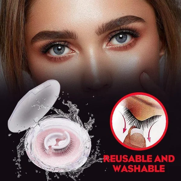 🔥🔥Last Day 70% OFF🔥🔥Reusable Adhesive Eyelashes