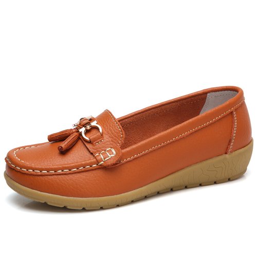 Women's Leather Breathable Moccasins Shoes