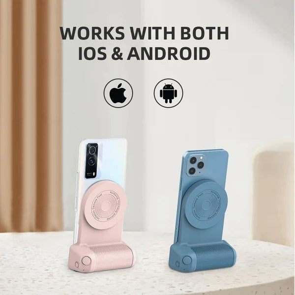 Last Day 70%OFF-🤳Magnetic Camera Handle Bluetooth Bracket