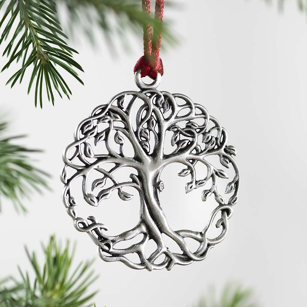 (CHRISTMAS PRE SALE - 50% OFF) Solid Pewter Christmas Tree Ornament-Buy 4 Get Extra 20% OFF