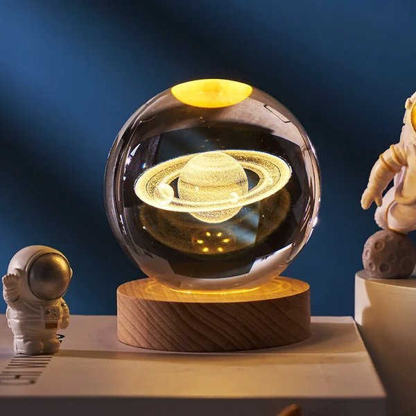 (🔥Hot Sale NOW) 3D Planet Crystal Ball