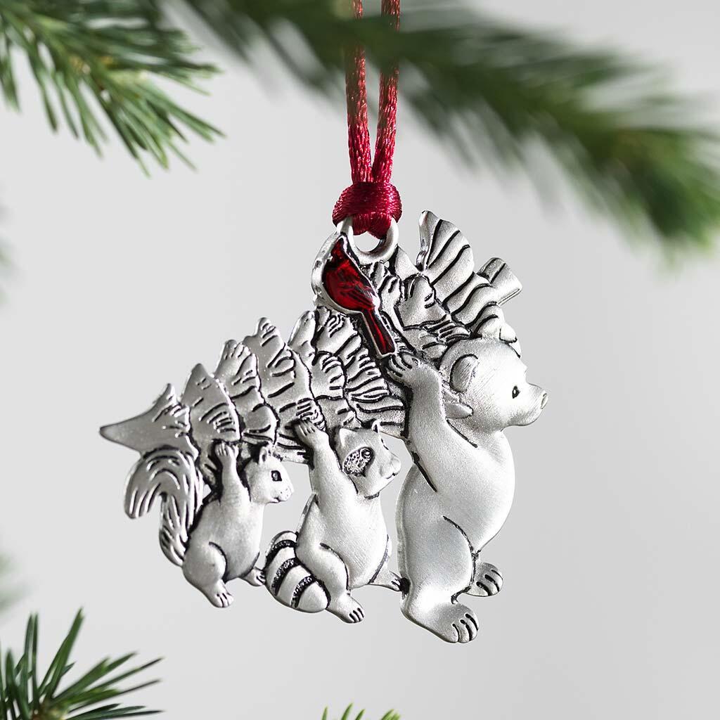 (CHRISTMAS PRE SALE - 50% OFF) Solid Pewter Christmas Tree Ornament-Buy 4 Get Extra 20% OFF