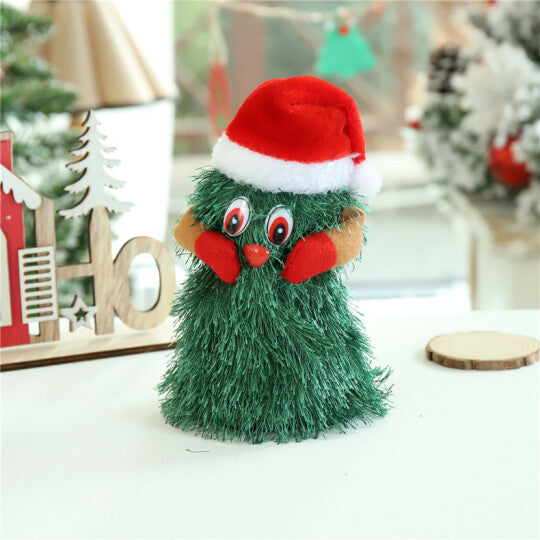 Christmas Hot Sale-Electric Christmas Tree Rotating Dancing Music Toy