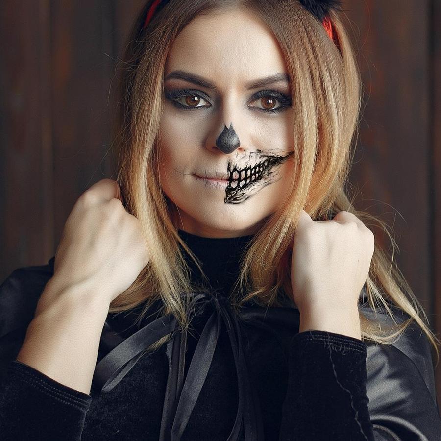 🎃 Halloween Prank Makeup Temporary Tattoo