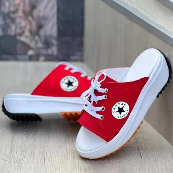 Fishmouth breathable canvas casual sandals🔥BUY 2 FREE SHIPPING🔥