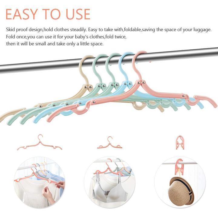 Early Spring Hot Sale 48% OFF - Retractable Portable Travel Hangers 5 PCS / SET (BUY 4 SETS GET FREE SHIPPING)