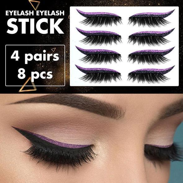 Reusable Eyeliner And Eyelash Stickers