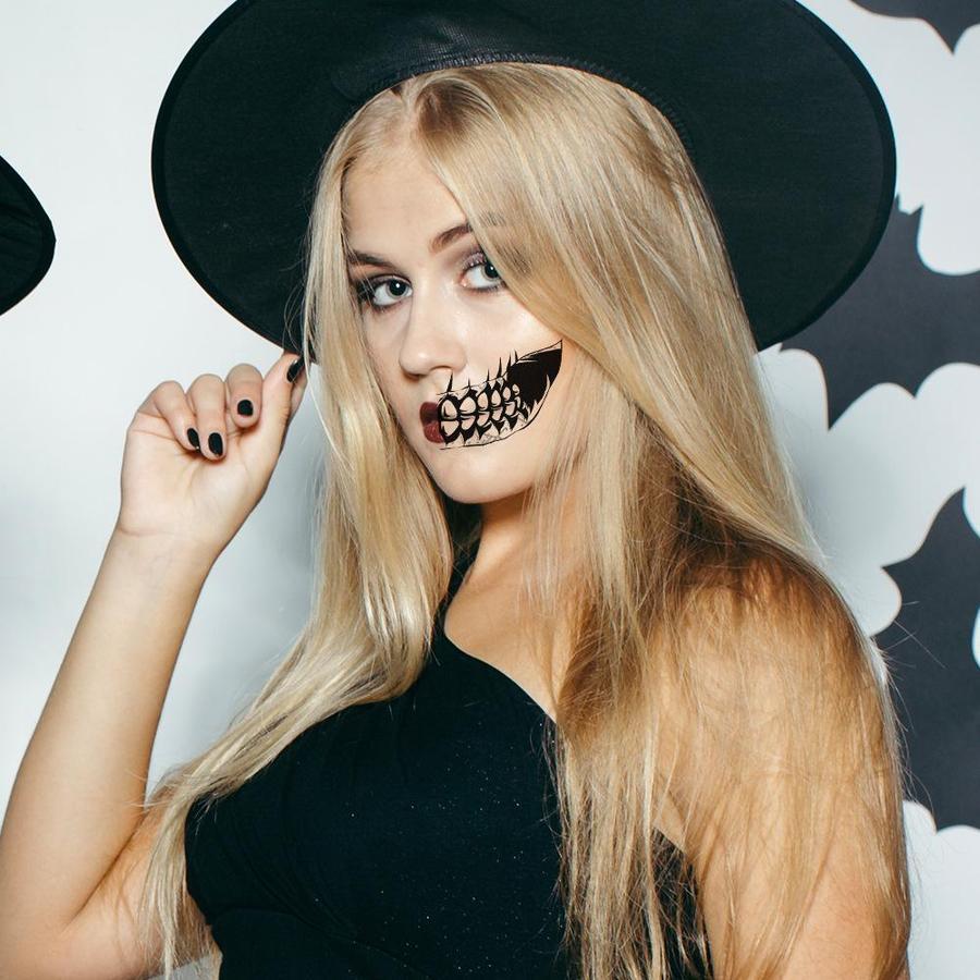 🎃 Halloween Prank Makeup Temporary Tattoo