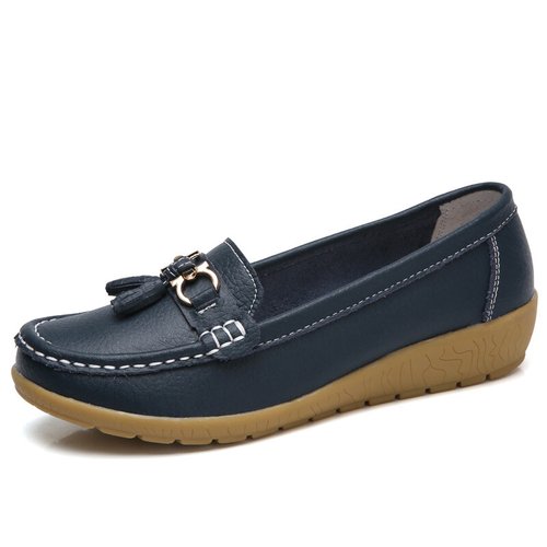 Women's Leather Breathable Moccasins Shoes