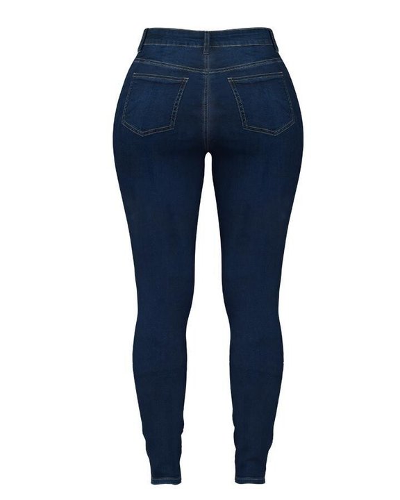 🔥Last day 49% OFF🔥Double Breasted High Waist Skinny Jeans