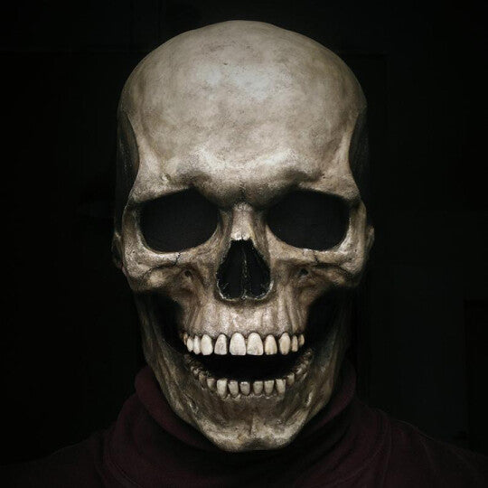 Full Head Skull maskhelmet with Movable Jaw