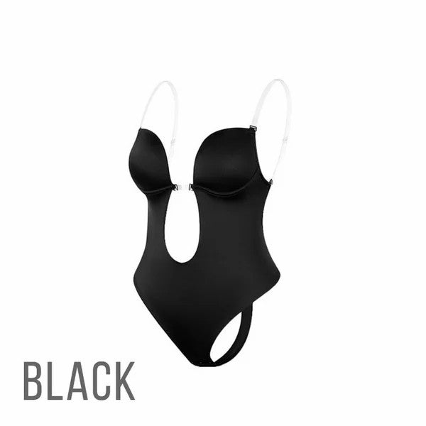 Plunge Backless Body Shaper Bra