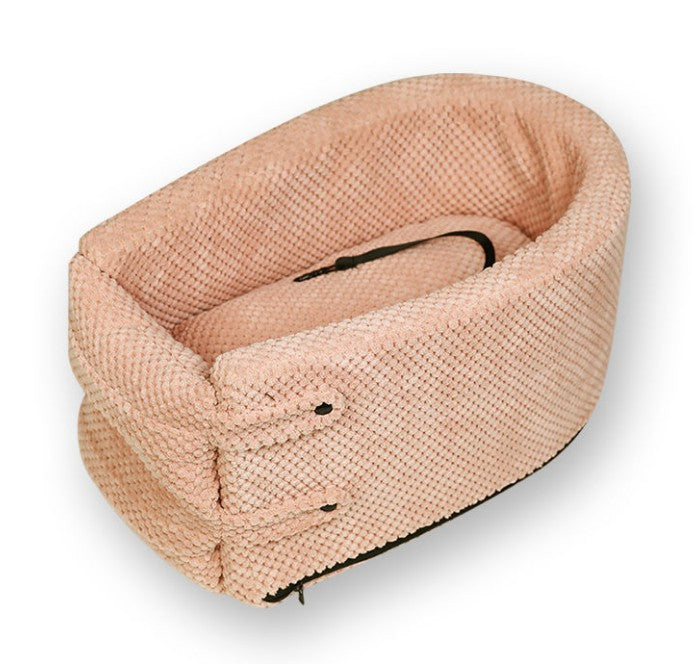 Snuggly-Safe Puppy Car Seat