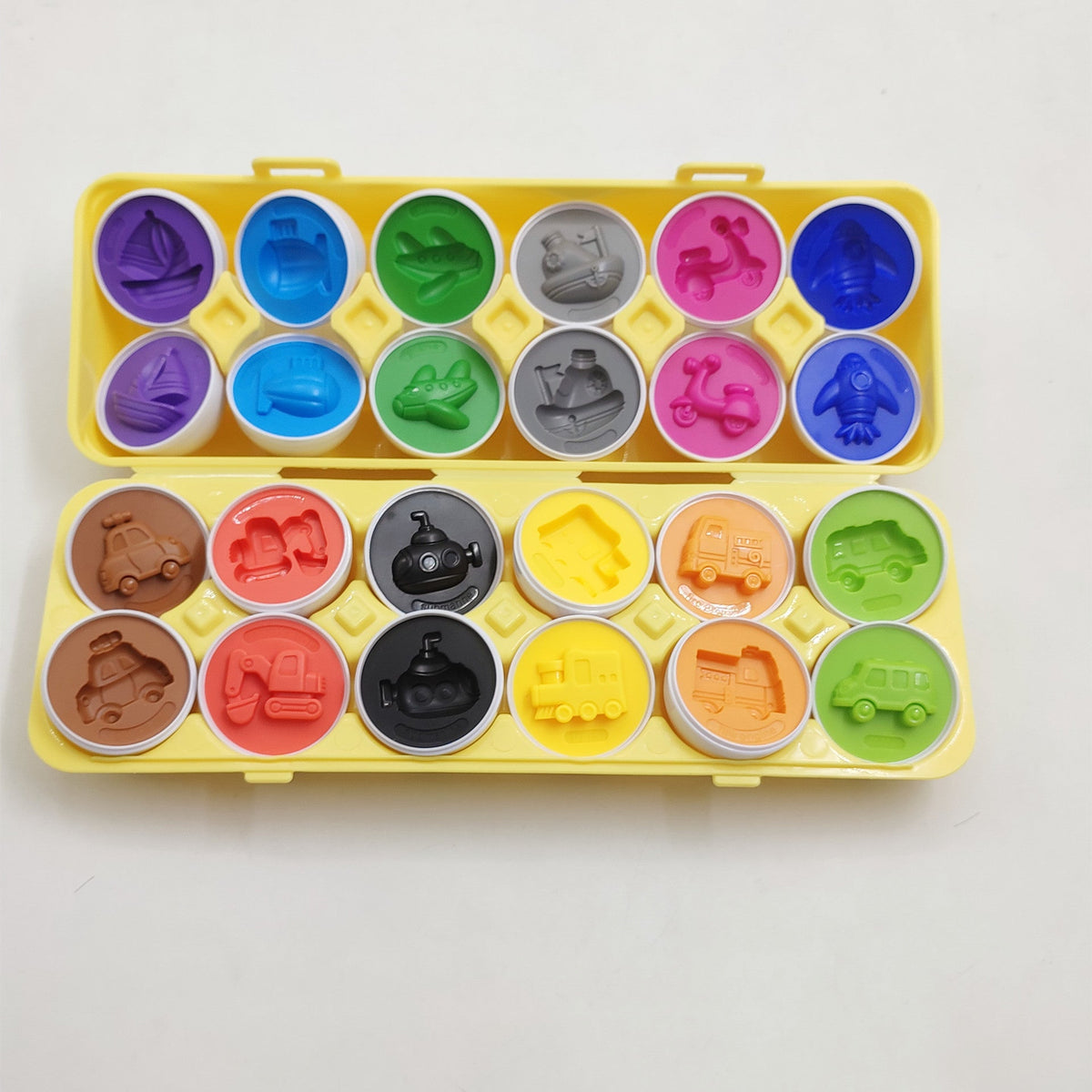 Montessori Educational Eggs （12 Eggs One Set）