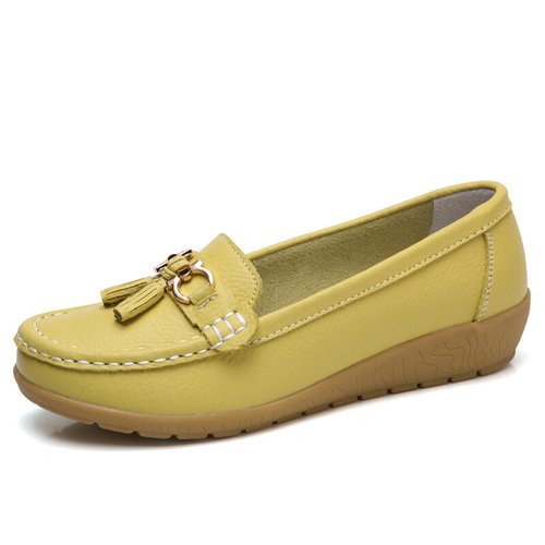 Women's Leather Breathable Moccasins Shoes