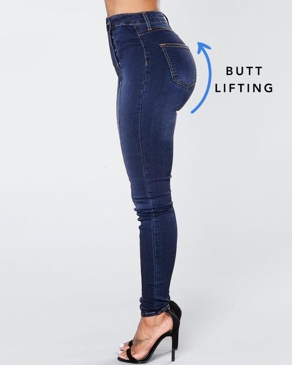 🔥Last day 49% OFF🔥Double Breasted High Waist Skinny Jeans