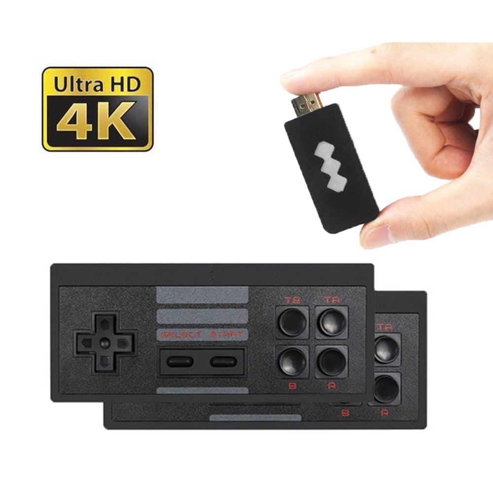 818 4K Games USB Wireless Console Classic Game Stick