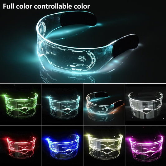 Colorful EL Luminous Glasses Led Light