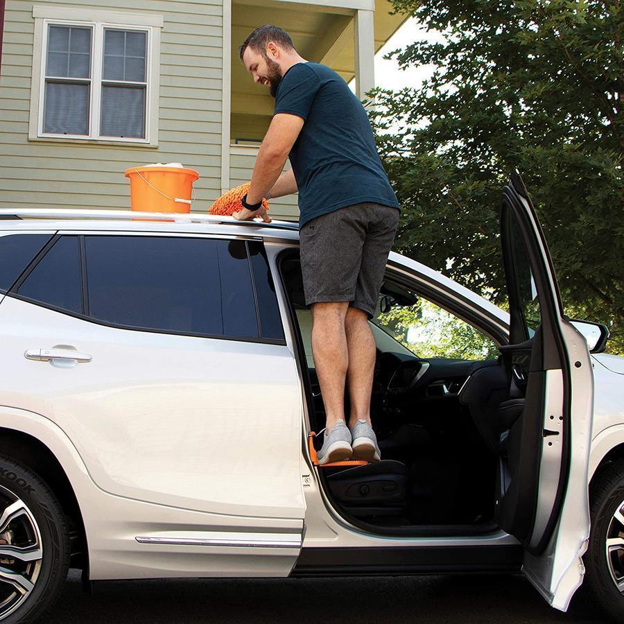 Multifunction Foldable Car Rack Step