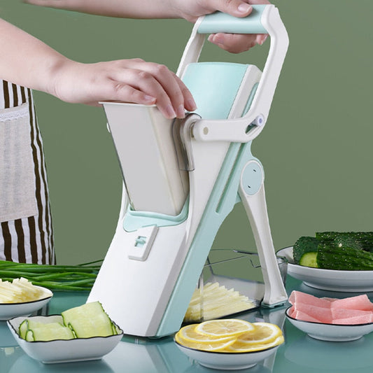 Multifunctional safe vegetable cutter