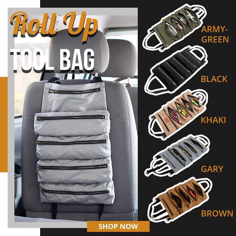 Multi-Purpose Tool Roll Up Bag