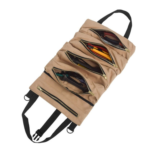 Multi-Purpose Tool Roll Up Bag