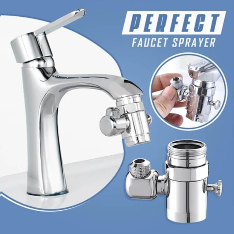 Rotatable Faucet Sprayer Head